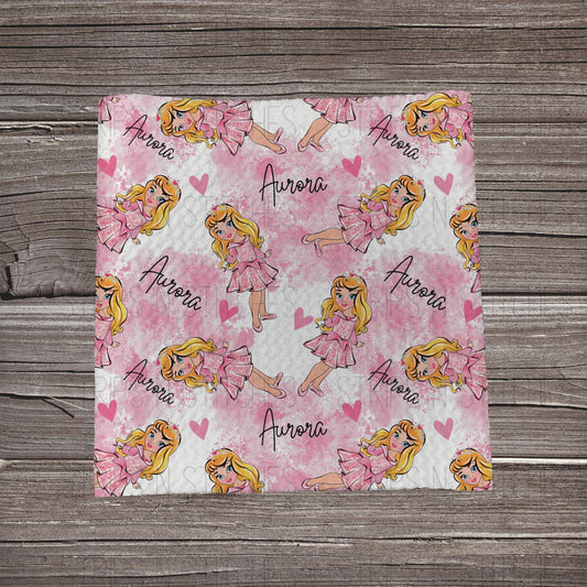 Pink A Princess Scatter | Bullet Fabric Strip | Bow Making | Scrunchie |