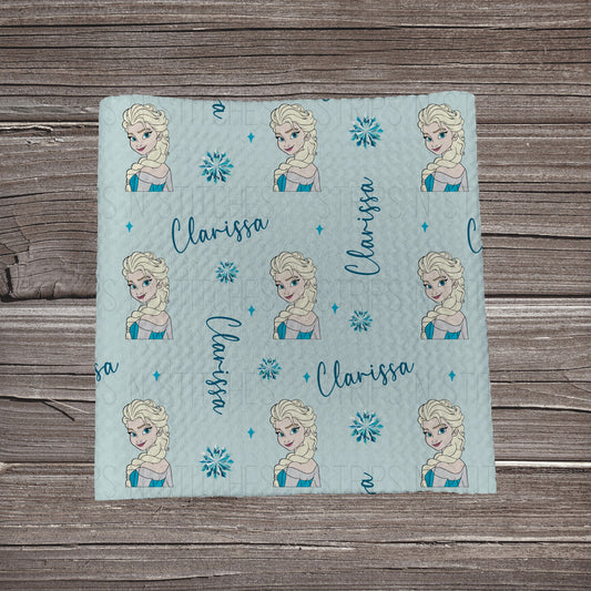 Ice Girl CUSTOM NAME *SHOP EXCLUSIVE* | Bullet Fabric Strip | Bow Making | Scrunchie | Headwraps