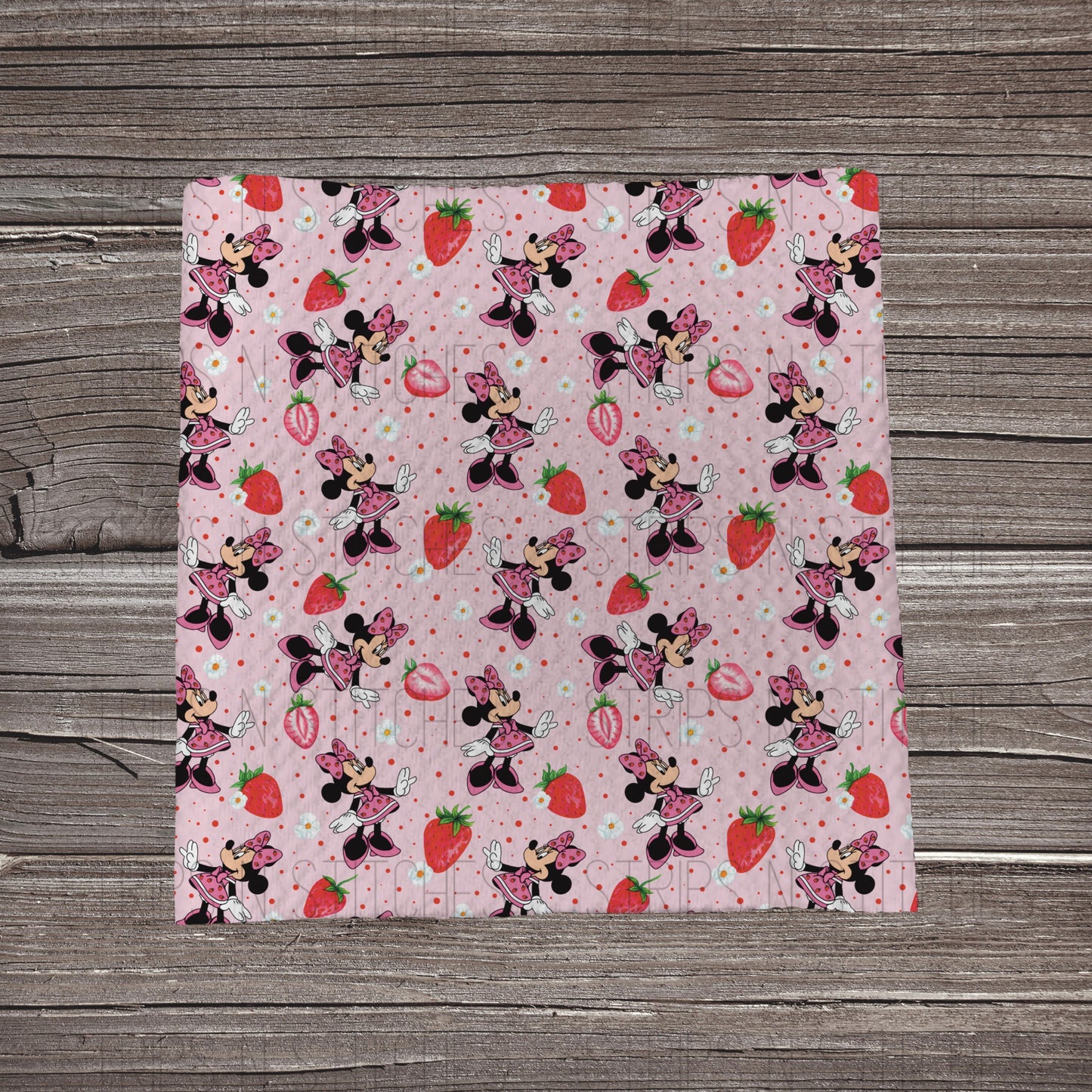 Strawberry MM | Fabric Strip | Bow Making | Scrunchie |