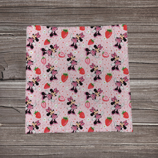 Strawberry MM | Fabric Strip | Bow Making | Scrunchie |