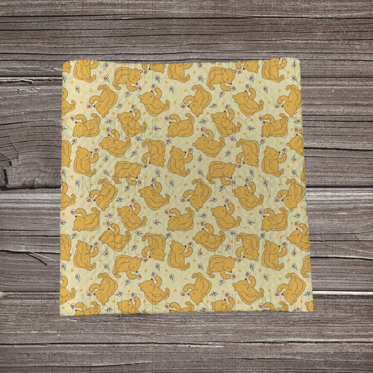 Classic Bear Spring | Fabric Strip- Bow Making | Headwraps