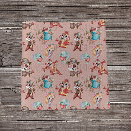 Chipmunk Pals | Bullet Fabric Strip | Bow Making | Scrunchie |