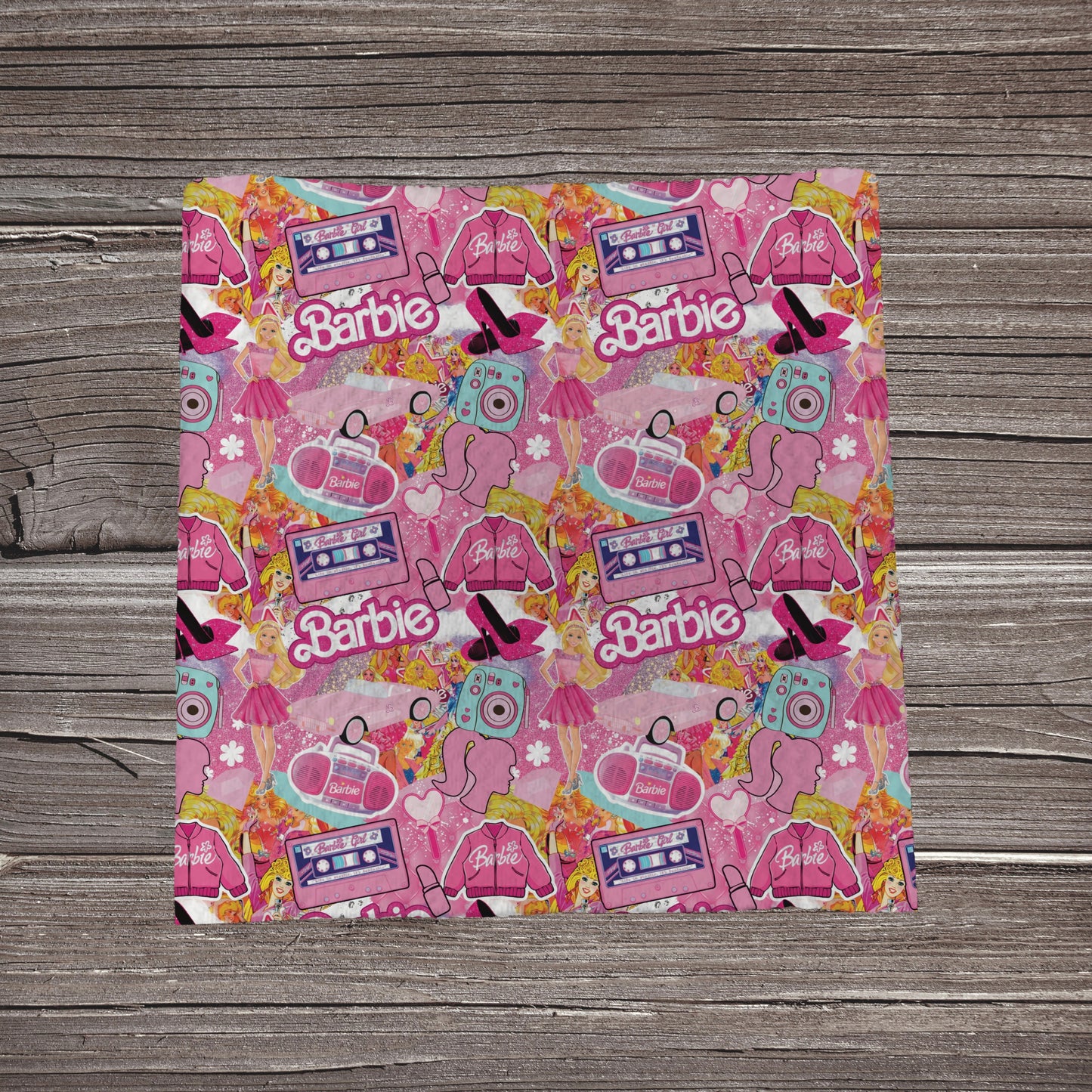 Malibu Stacked | Bullet Fabric Strip | Bow Making | Scrunchie |