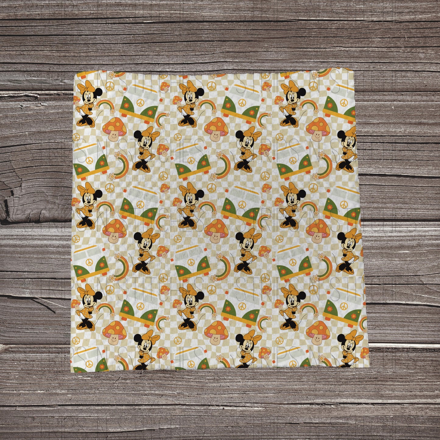 Stay Trippy Little MM Hippy | Bullet Fabric Strip | Bow Making | Scrunchie |