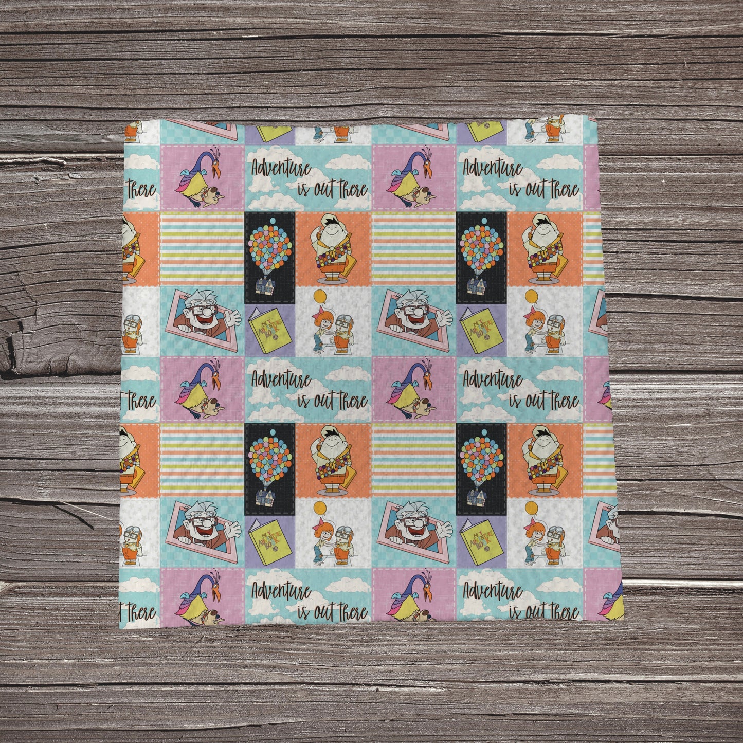 Adventure Patchwork | Bullet Fabric Strip | Bow Making | Scrunchie |