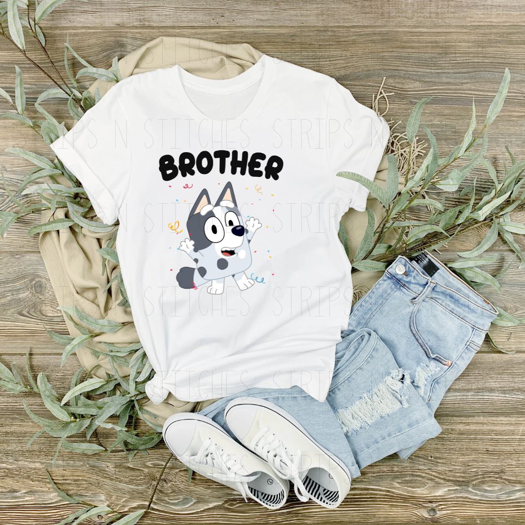 Bluey Family| Select Your Family Member | Sublimation Transfer | Create your own Shirt