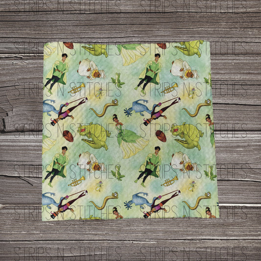 Green Girl T & Friends | Bow Making | Headwrap | Scrunchies