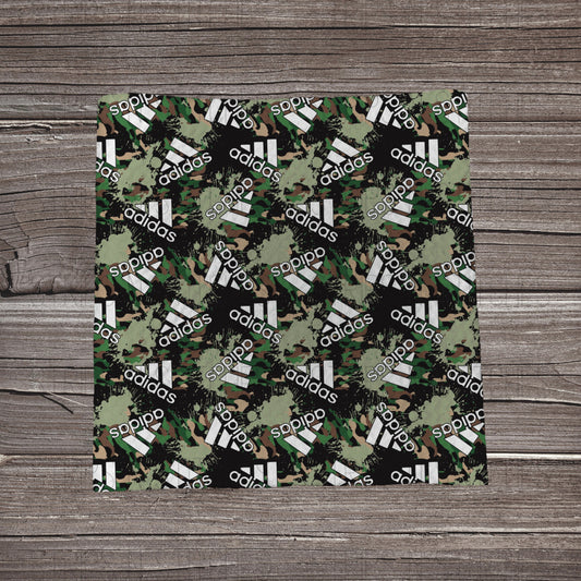 Camo Adi | Fabric Strip- Bow Making | Headwraps