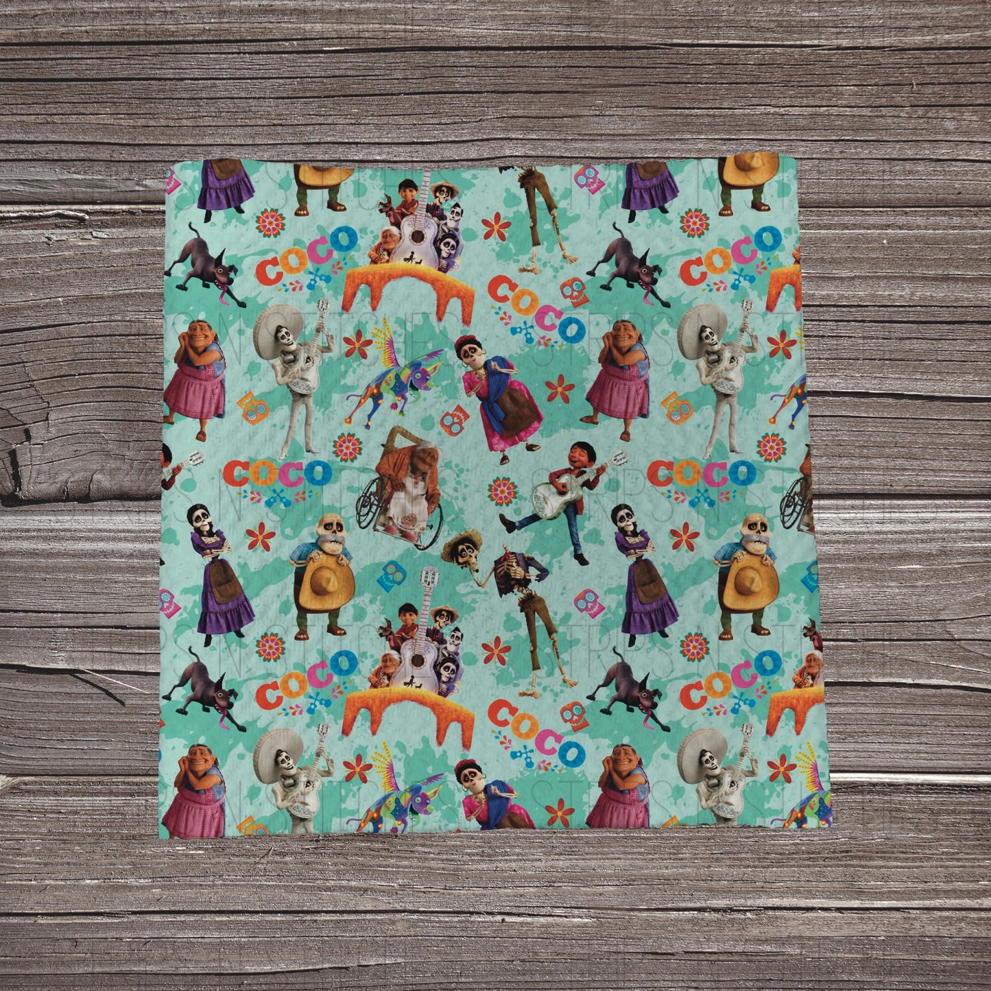 Miguel | Fabric Strip- Bow Making- Headwraps- Scrunchies