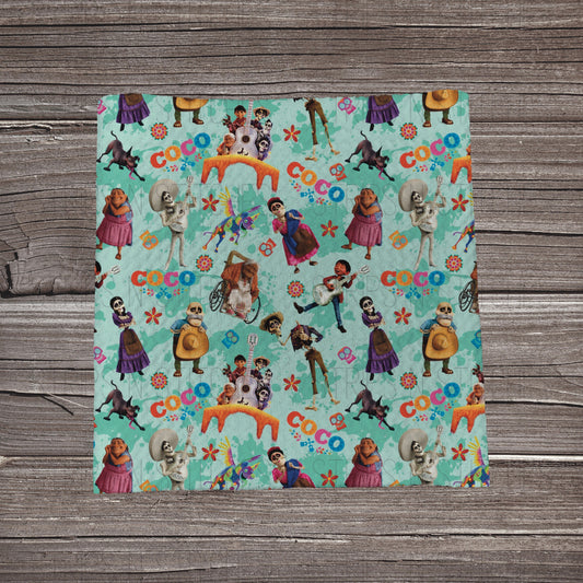 Miguel | Fabric Strip- Bow Making- Headwraps- Scrunchies