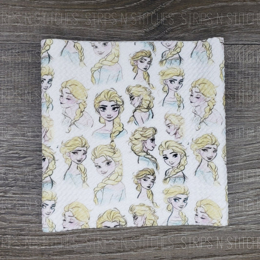 Icy Girl Sketch | Bow Making | Headwrap | Scrunchies