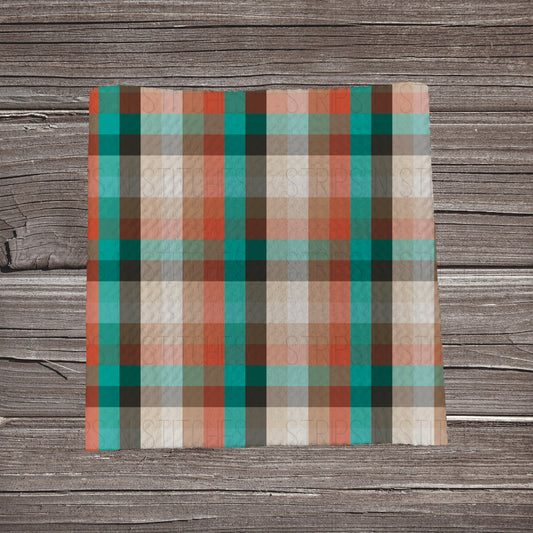 Yeehaw Boy MM Coord Checkers | Fabric Strip- Bow Making- Headwraps- Scrunchies