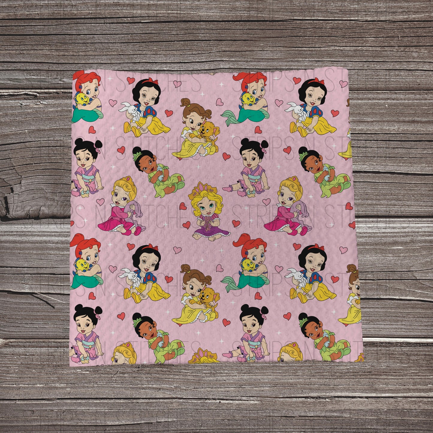 Baby Doll Princess | Bullet Fabric Strip | Bow Making | Scrunchie |