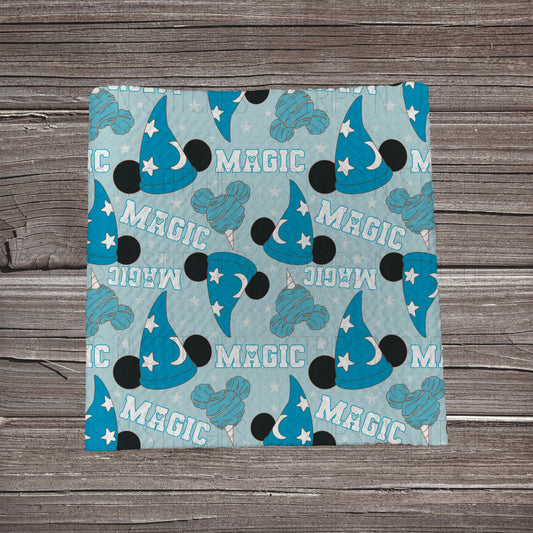 Magic Trick- Blue | Fabric Strip- Bow Making- Headwrap- Scrunchies