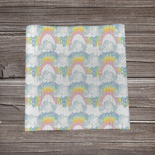 Donkey Coordinating Rainbows | Fabric Strip- Bow Making | Headwraps