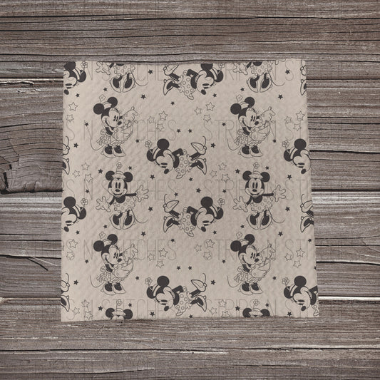 Muted Girl MM | Bullet Fabric Strip | Bow Making | Scrunchie |