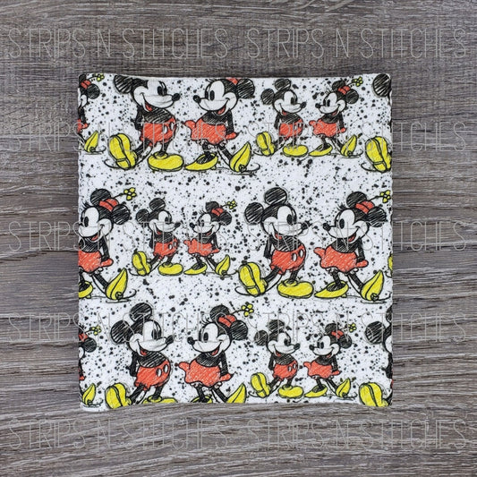 Sketch MM Splatter | Fabric Strip | Bow Making | Scrunchie |