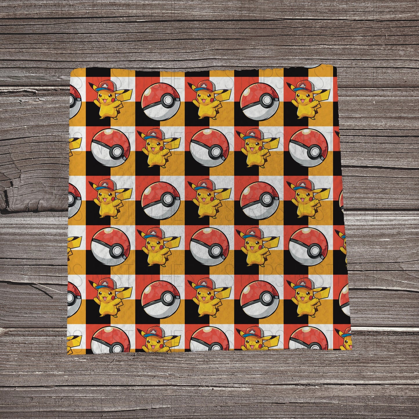 Checkered Yellow Guy | Fabric Strip- Bow Making- Headwrap- Scrunchies