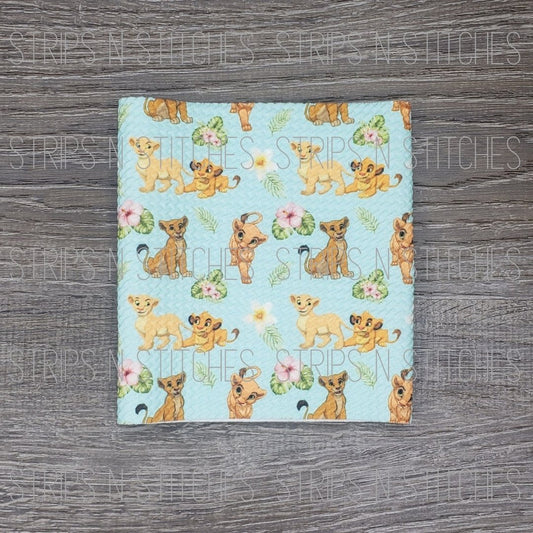 Roar King -  Fabric Strip- Bow Making- Headwrap- Scrunchies