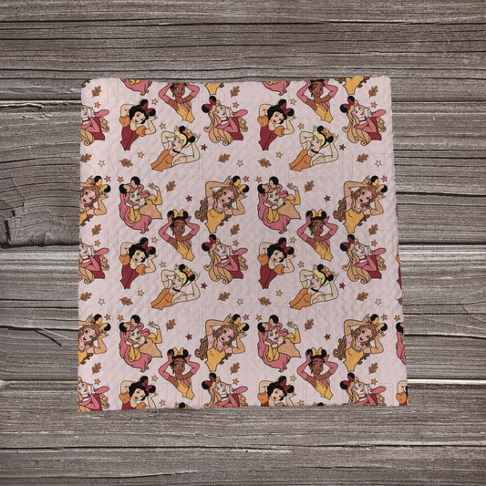 Fall Girls- Pink | Fabric Strip- Bow Making- Headwraps- Scrunchies