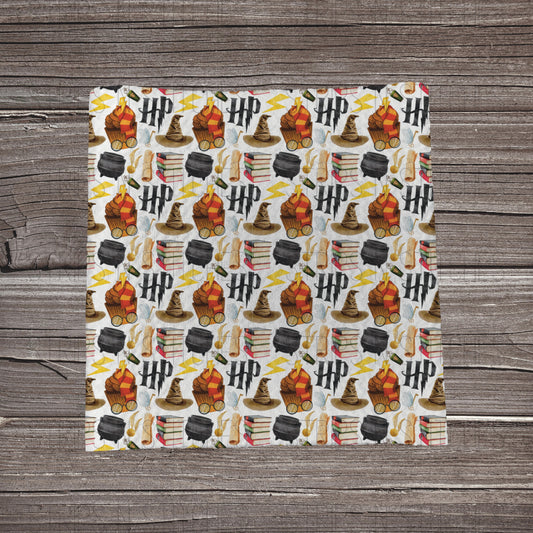 Wizardly Scatter | Fabric Strip- Bow Making- Headwrap- Scrun