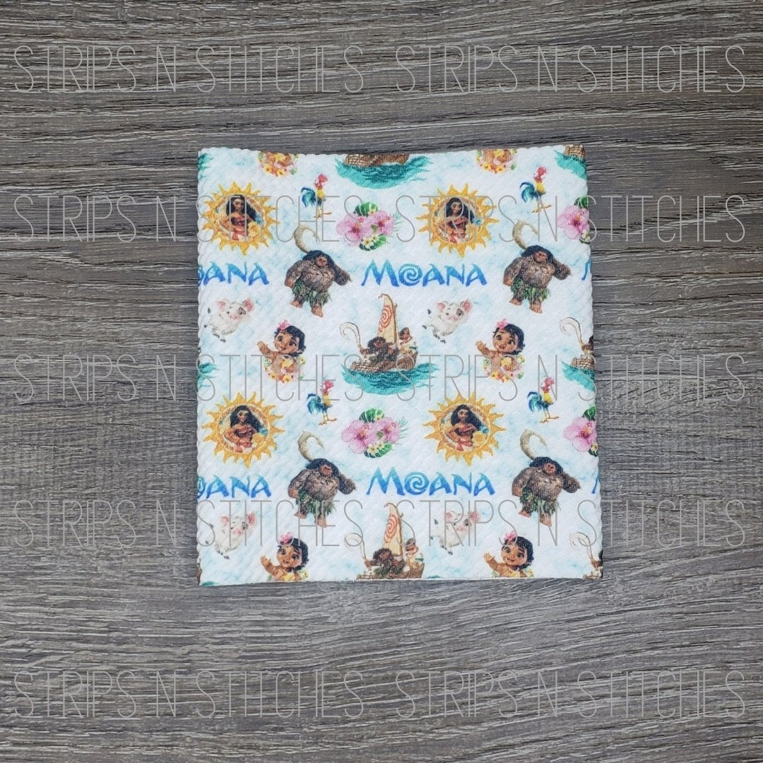 Ocean Girl Scatter-  Fabric Strip- Bow Making- Headwrap- Scrunchies