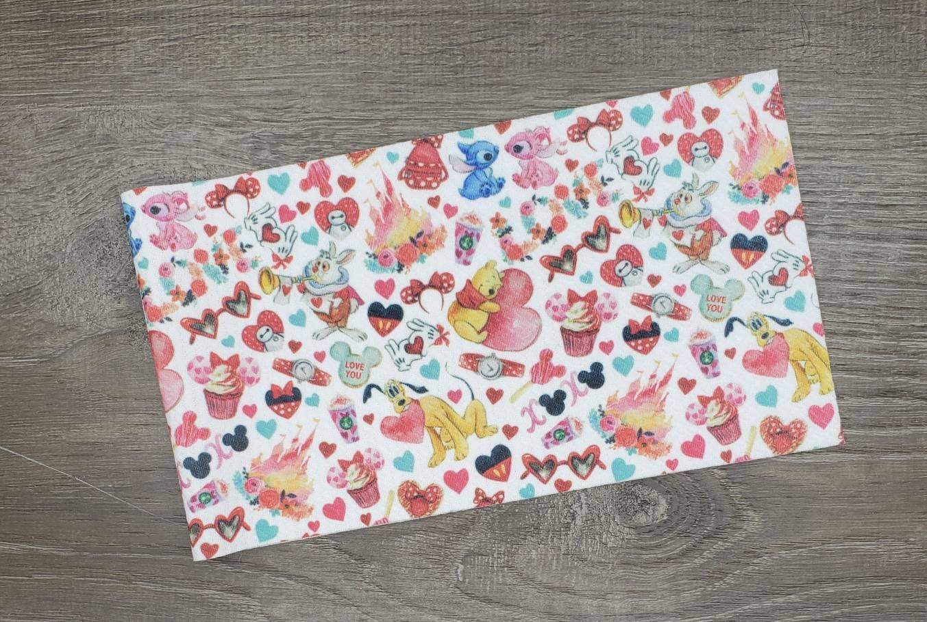 Valentine Magestic MM Fabric Strip- Bow Making- Headwrap- Scrunchies