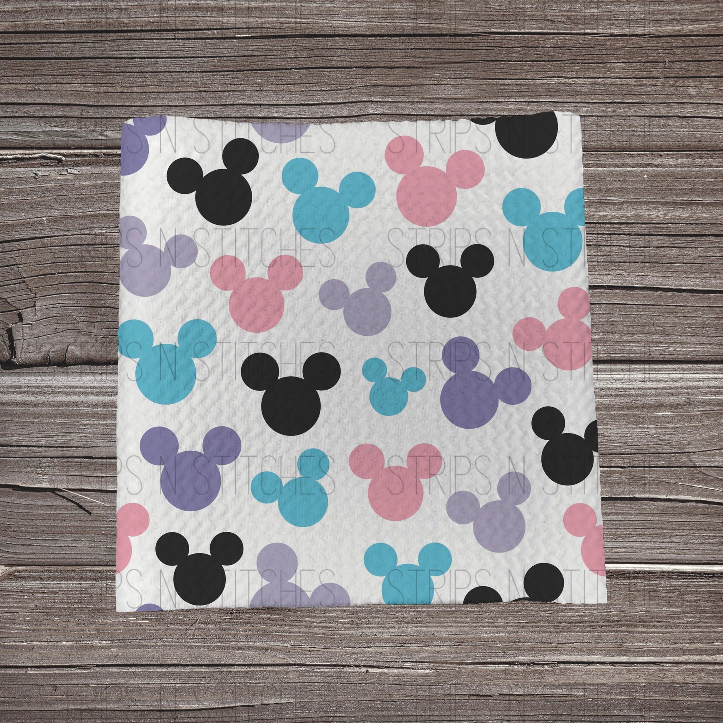 Pink, Blue, Purple & Black MM Heads | Bow Making | Headwrap | Scrunchies