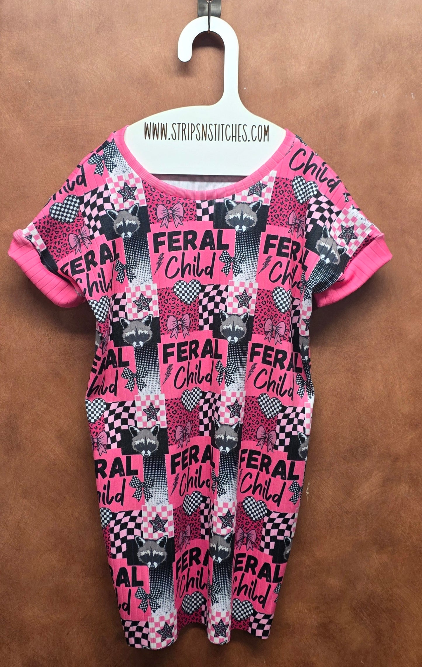 Ready to Sew Pre-Cut T-Shirt Dress