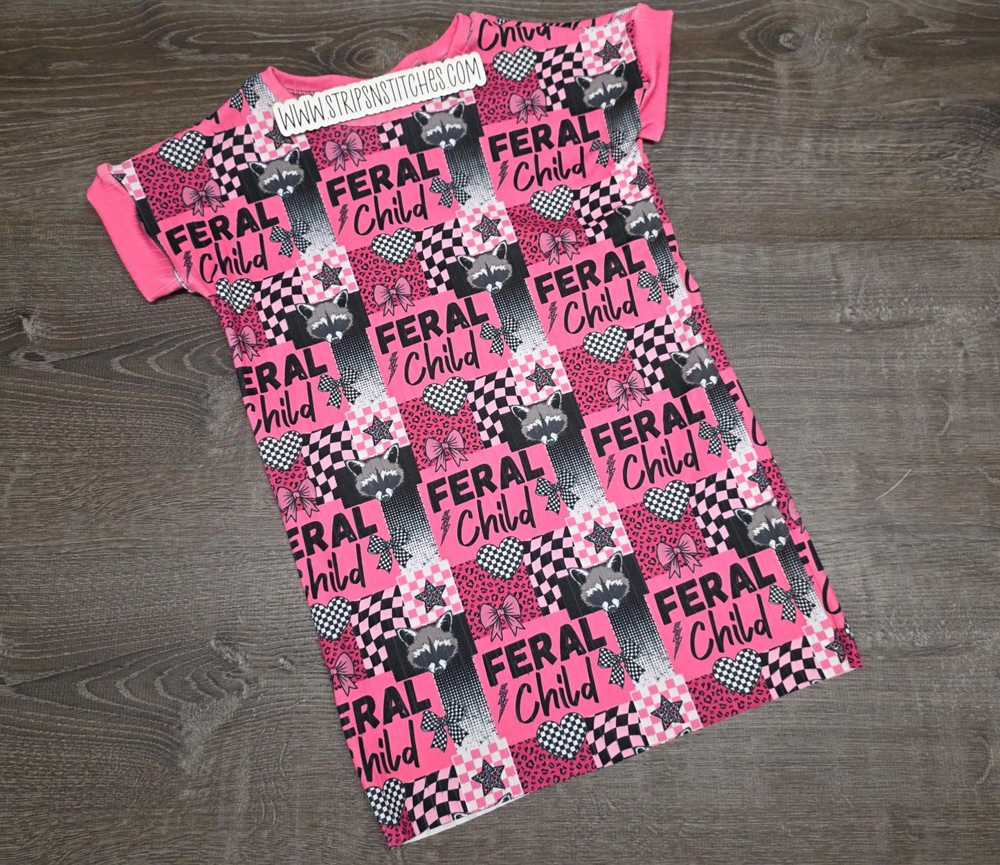 Ready to Sew Pre-Cut T-Shirt Dress