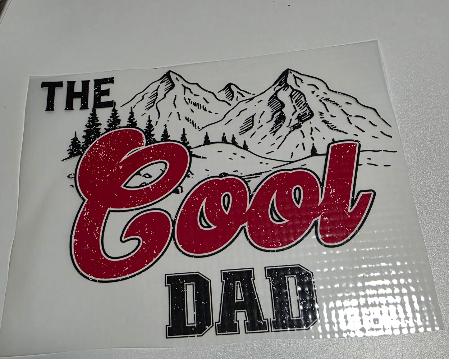 The Cool Dad DTF Transfer- CLOSEOUT