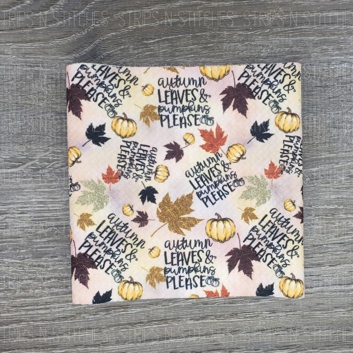 Autumn Leaves & Pumpkins Please | Bow Making | Headwrap | Scrunchies