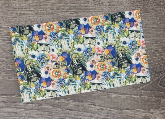 Force Flower Garden Fabric Strip- Bow Making- Headwrap- Scrunchies