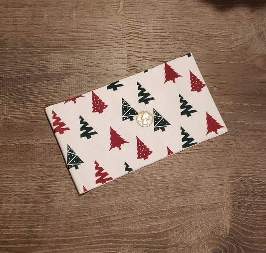 Christmas Trees Fabric Strip- Bow Making- Headwrap- Scrunchies