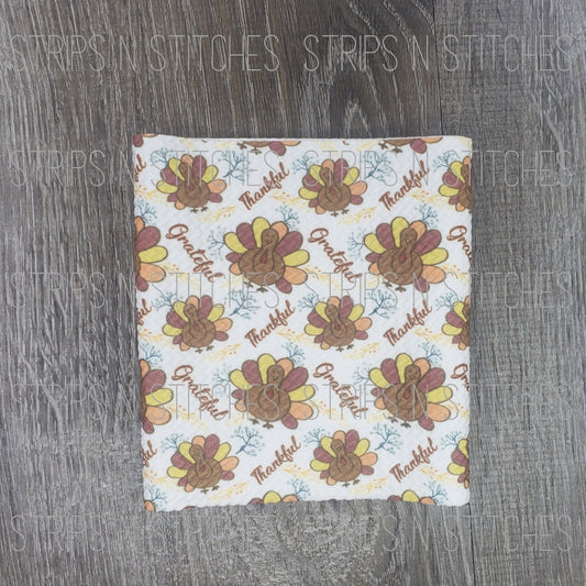 Thankful Turkey | Fabric Strip | Bow Making | Scrunchie | Shop more prints at ww