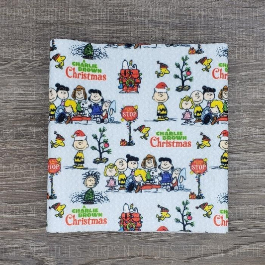 Charlie Brown Christmas | Bullet Fabric Strip | Bow Making | Scrunchie |