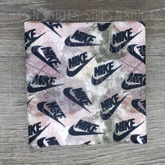 Nike- Muted | Fabric Strip- Bow Making- Headwrap- Scrunchies