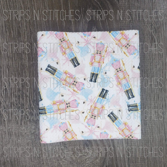 Pink Nutcracker | Fabric Strip | Bow Making | Scrunchie | Shop more prints at ww