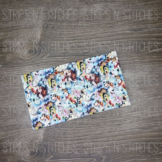 Dogs of Disney- Fabric Strip- Bow Making- Headwrap- Scrunchies