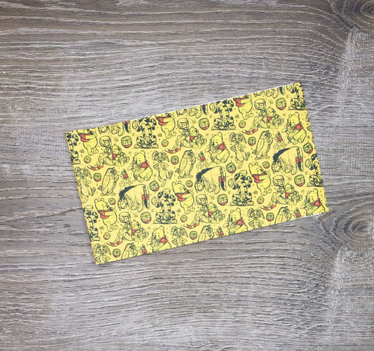 Winnie the Pooh- Yellow Fabric Strip- Bow Making- Headwrap- Scrunchies