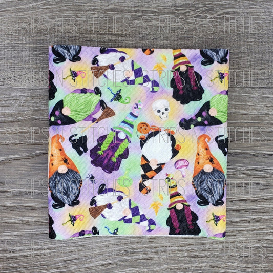 Spooky Gnomes | Fabric Strip | Bow Making | Scrunchie | Shop more prints at www.