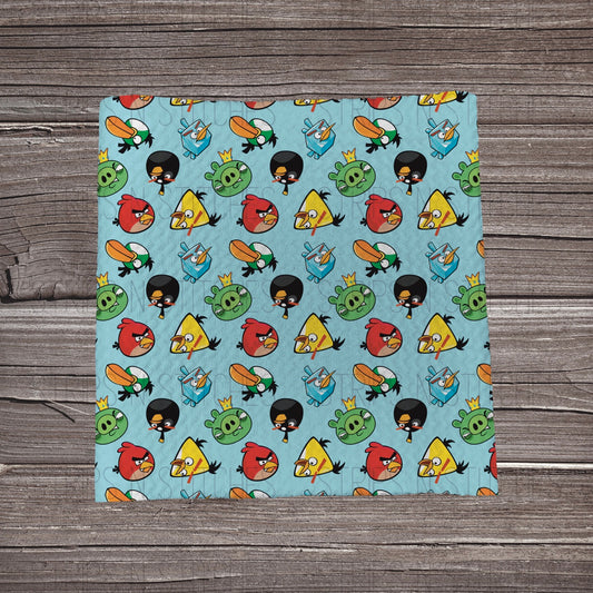 Angry Birds | Fabric Strips | Bow Making | Headwrap | Scrunchies