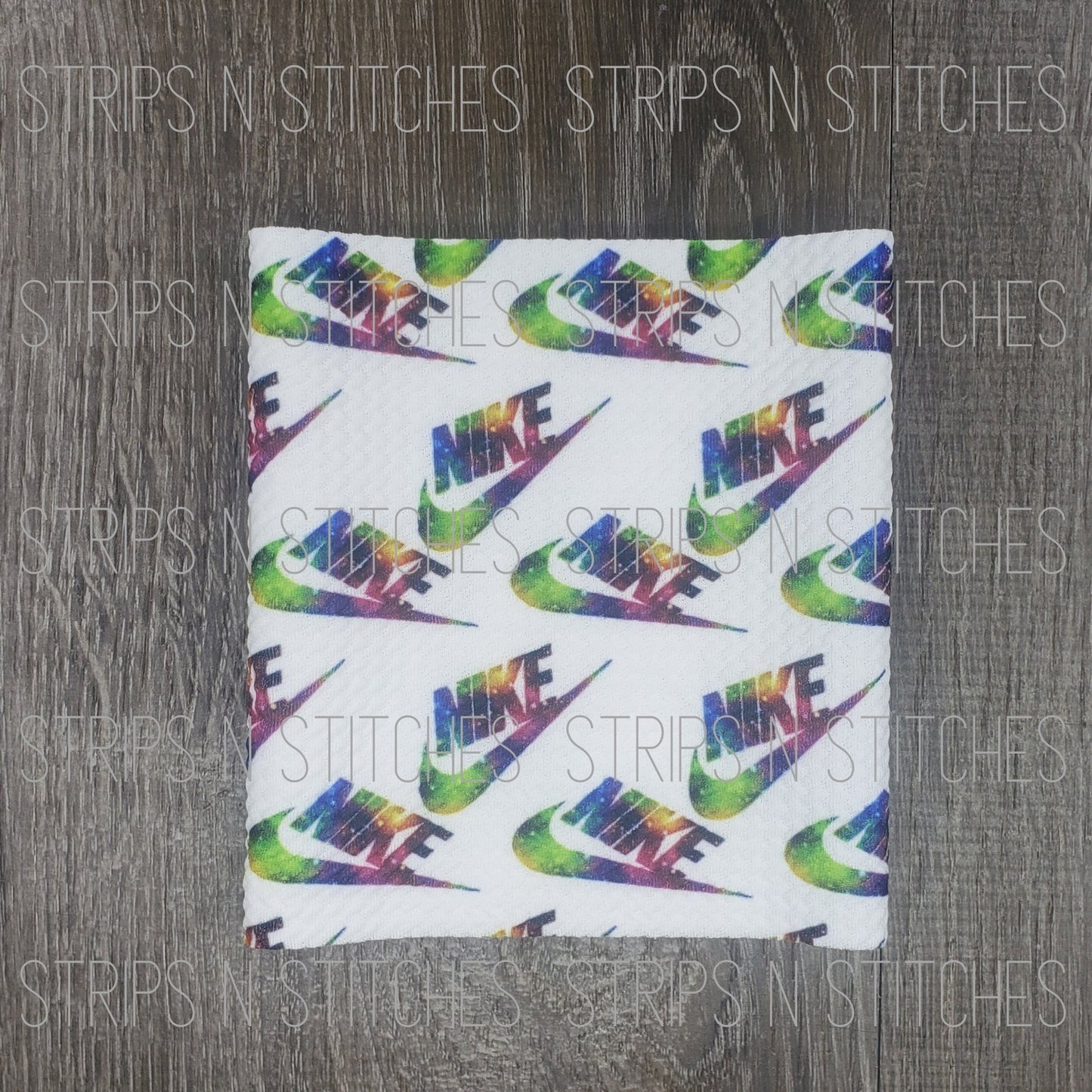 Space Nike-  Fabric Strip- Bow Making- Headwrap- Scrunchies
