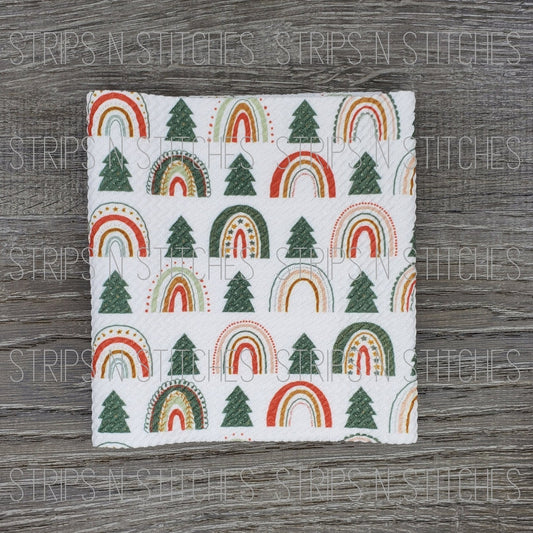 Christmas Rainbows- Light | Fabric Strip | Bow Making | Scrunchie |