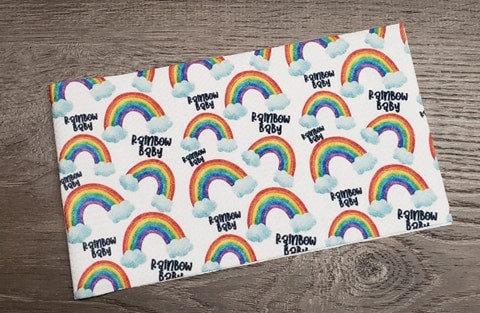 Rainbow Baby Fabric Strip- Bow Making- Headwrap- Scrunchies