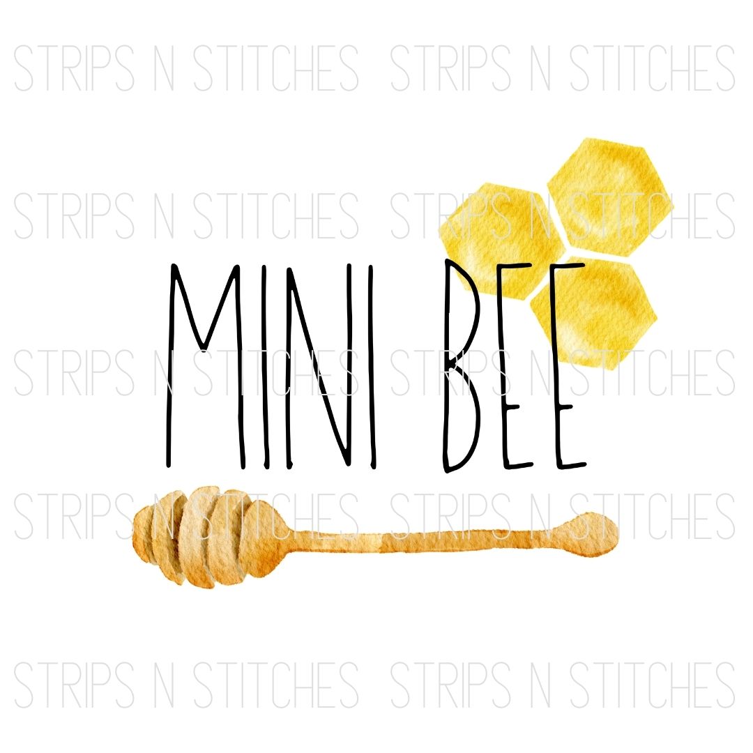 Mini Bee | Sublimation Transfer | Create your own