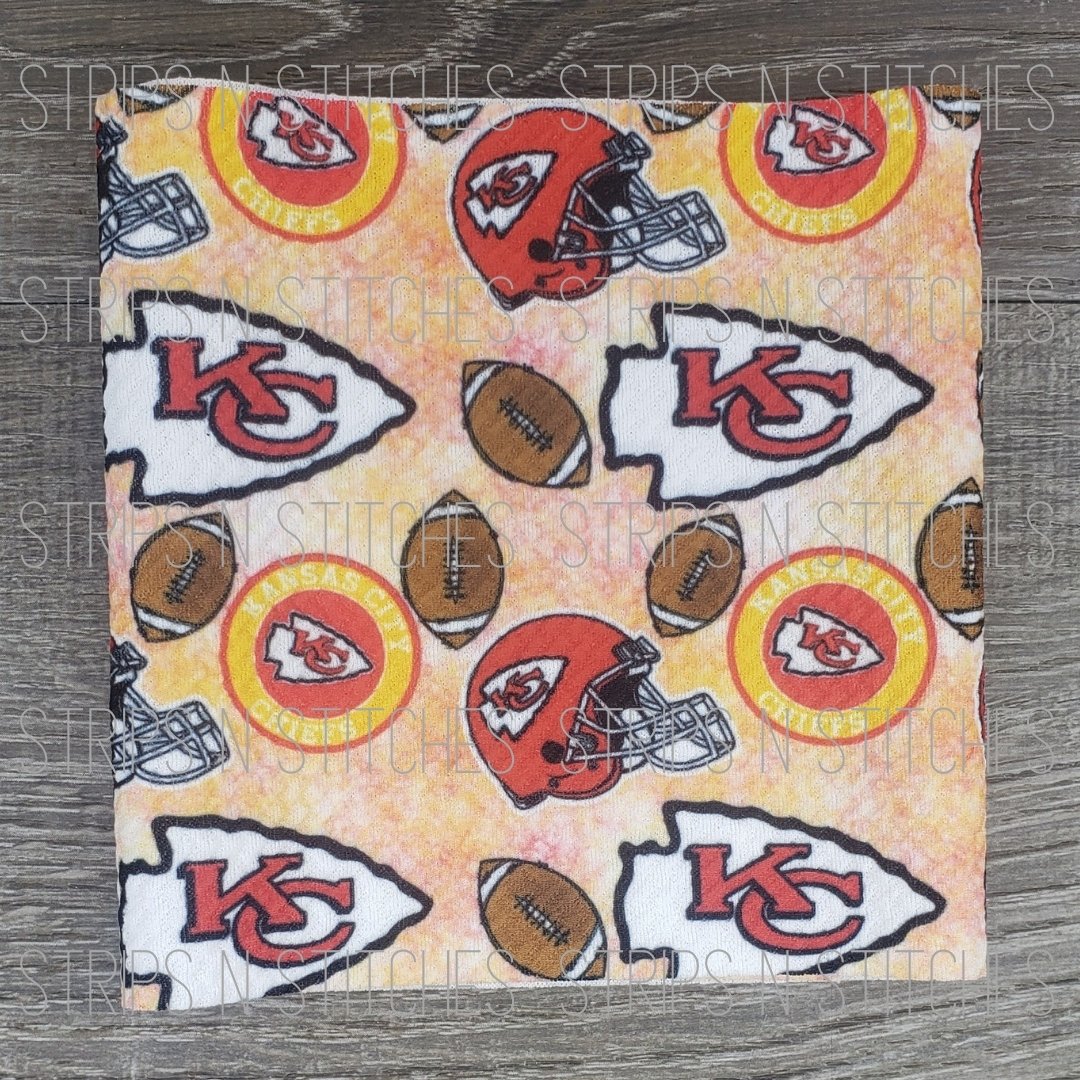 NFL Splatter | All 32 Teams Available | Fabric Strip- Bow Making- Headwrap- Scru