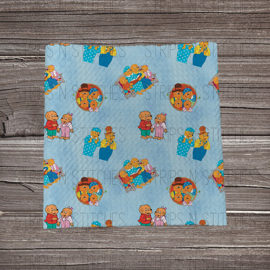 Berenstain Bears |  Fabric Strip- Bow Making- Headwrap- Scrunchies