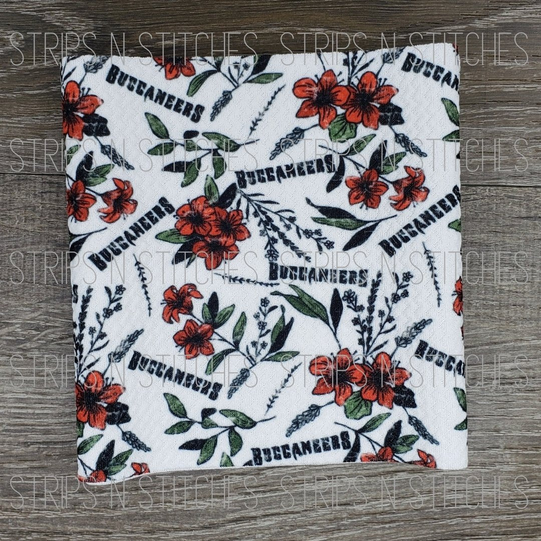 NFL Floral Teams| All 32 Teams Available | Fabric Strip- Bow Making- Headwrap- S