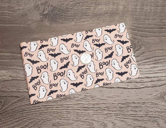 Pink Boo  Fabric Strip- Bow Making- Headwrap- Scrunchies